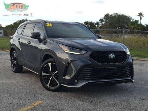 2021 Toyota Highlander for sale at GATOR'S IMPORT SUPERSTORE in Melbourne FL