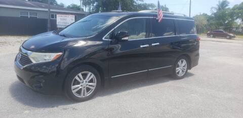 2014 Nissan Quest for sale at INTERNATIONAL AUTO BROKERS INC in Hollywood FL