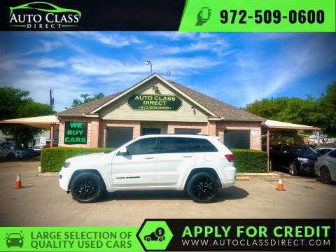 2017 Jeep Grand Cherokee for sale at Auto Class Direct in Plano TX
