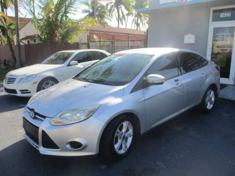 2014 Ford Focus for sale at K & V AUTO SALES LLC in Hollywood FL