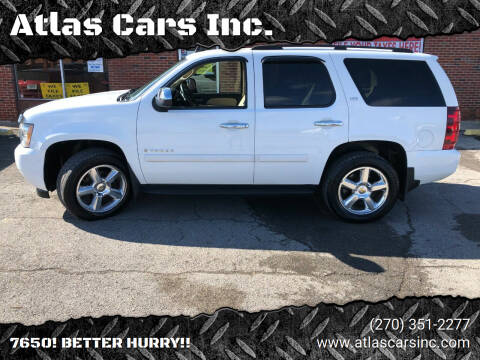 2007 Chevrolet Tahoe for sale at Atlas Cars Inc. in Radcliff KY