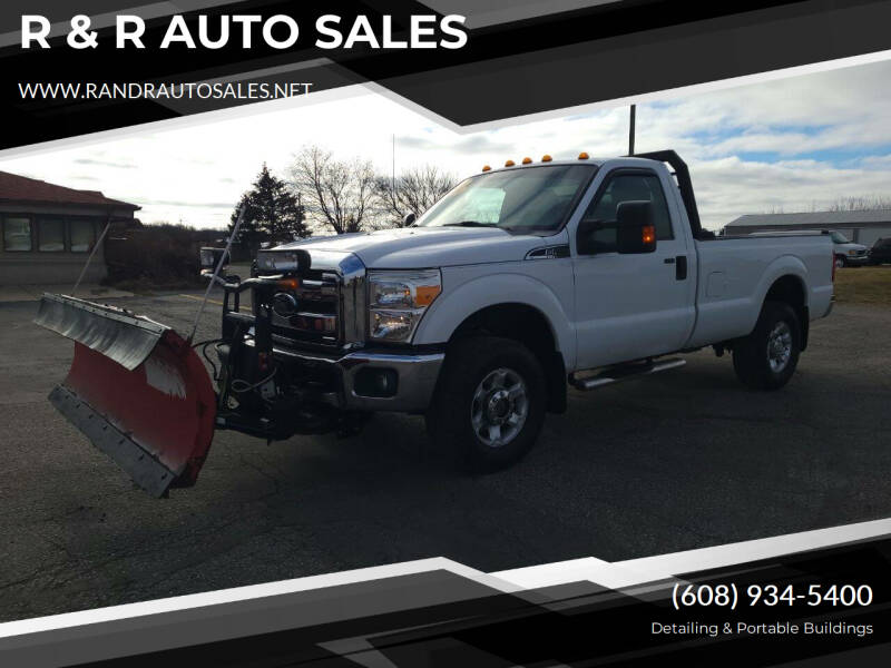 2013 Ford F-250 Super Duty for sale at R & R AUTO SALES in Juda WI