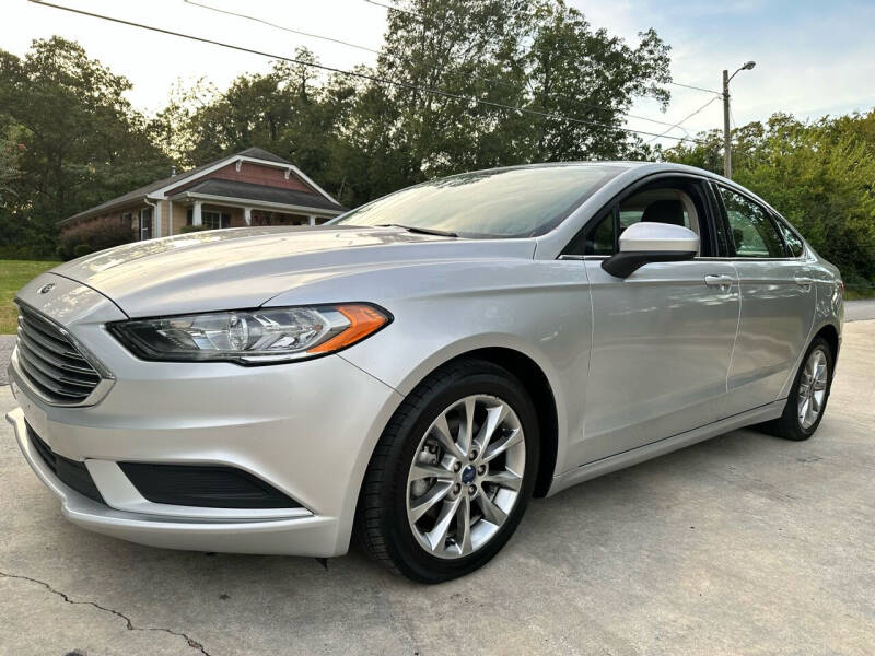 2017 Ford Fusion Hybrid for sale at Cobb Luxury Cars in Marietta GA