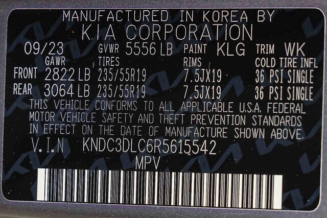 2024 Kia EV6 Wind