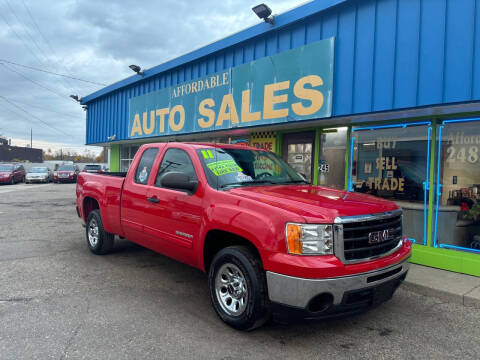 2011 GMC Sierra 1500 for sale at Affordable Auto Sales of Michigan in Pontiac MI