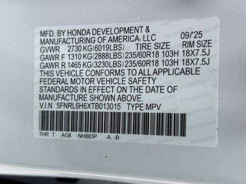 2026 Honda Odyssey EX-L