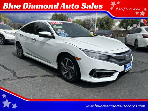 2018 Honda Civic for sale at Blue Diamond Auto Sales in Ceres CA