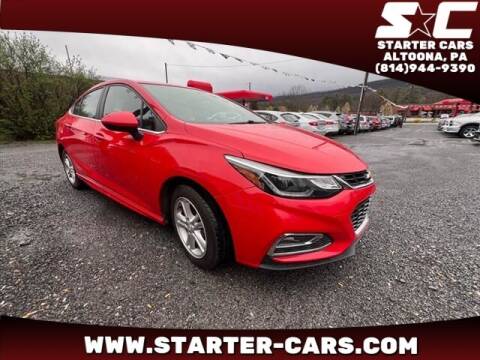 2018 Chevrolet Cruze for sale at Starter Cars in Altoona PA