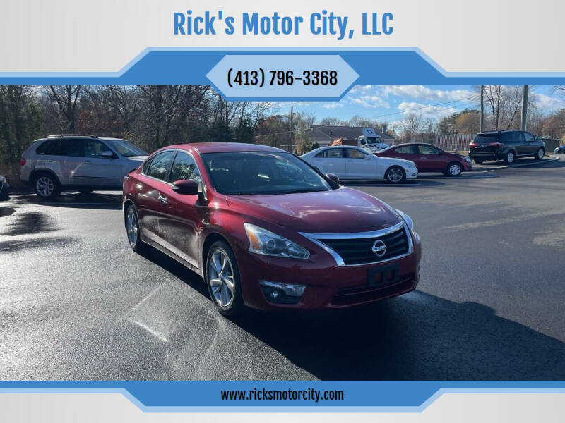 2013 Nissan Altima for sale at Rick's Motor City, LLC in Springfield MA