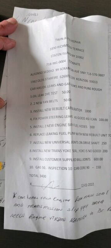 1962 Oldsmobile Starfire 88