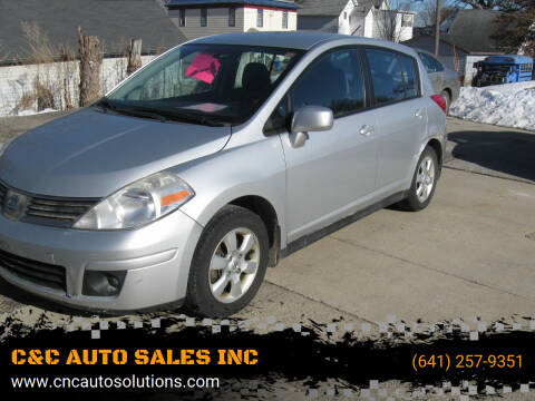 2008 Nissan Versa for sale at C&C AUTO SALES INC in Charles City IA