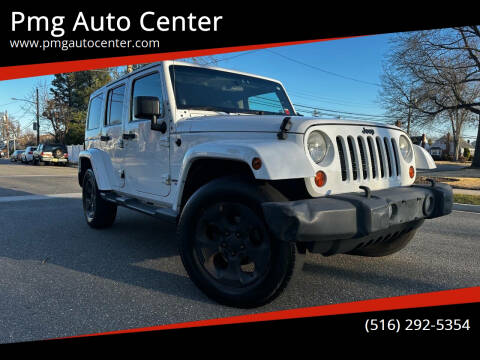 2012 Jeep Wrangler Unlimited for sale at Pmg Auto Center in West Hempstead NY