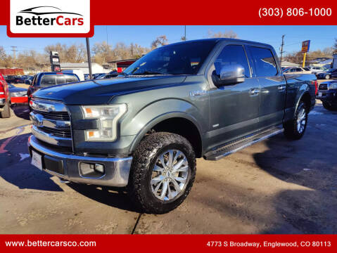 2015 Ford F-150 for sale at Better Cars in Englewood CO