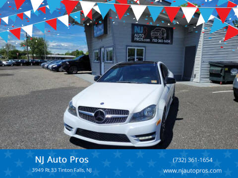 2013 Mercedes-Benz C-Class for sale at NJ Auto Pros in Tinton Falls NJ