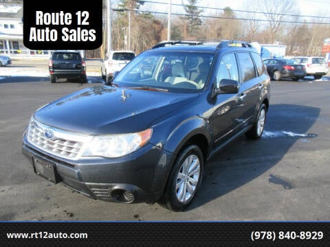 2013 Subaru Forester for sale at Route 12 Auto Sales in Leominster MA