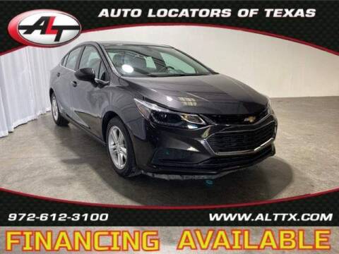 2017 Chevrolet Cruze for sale at AUTO LOCATORS OF TEXAS in Plano TX
