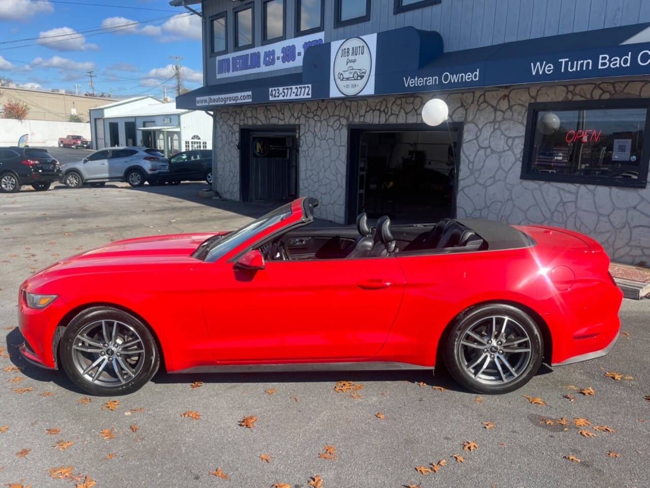 2016 Ford Mustang for sale at J&B Auto Group in Bristol, TN