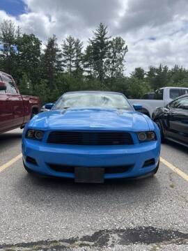 2012 Ford Mustang for sale at MC FARLAND FORD in Exeter NH