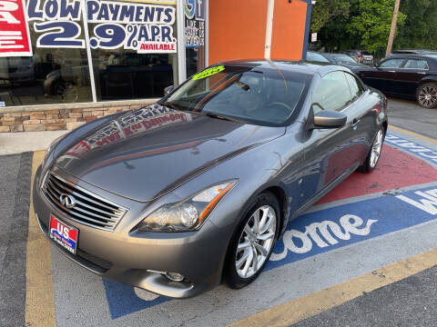 2014 Infiniti Q60 Convertible for sale at US AUTO SALES in Baltimore MD