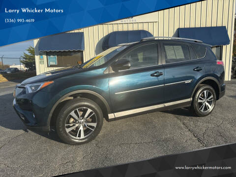 2018 Toyota RAV4 for sale at Larry Whicker Motors in Kernersville NC