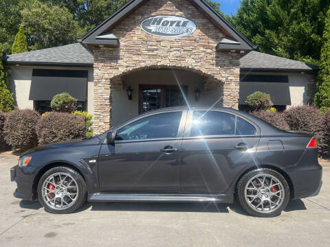 2011 Mitsubishi Lancer Evolution for sale at Hoyle Auto Sales in Taylorsville NC