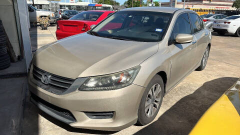 2014 Honda Accord for sale at Buy-Fast Autos in Houston TX