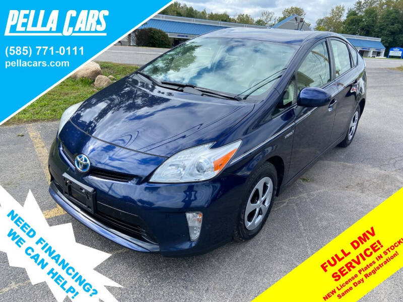 2012 Toyota Prius for sale at Pella Cars LLC in Brockport NY