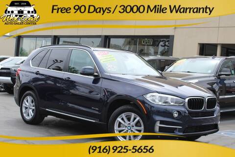 2014 BMW X5 for sale at West Coast Auto Sales Center in Sacramento CA