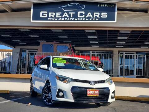 2014 Toyota Corolla for sale at Great Cars in Sacramento CA