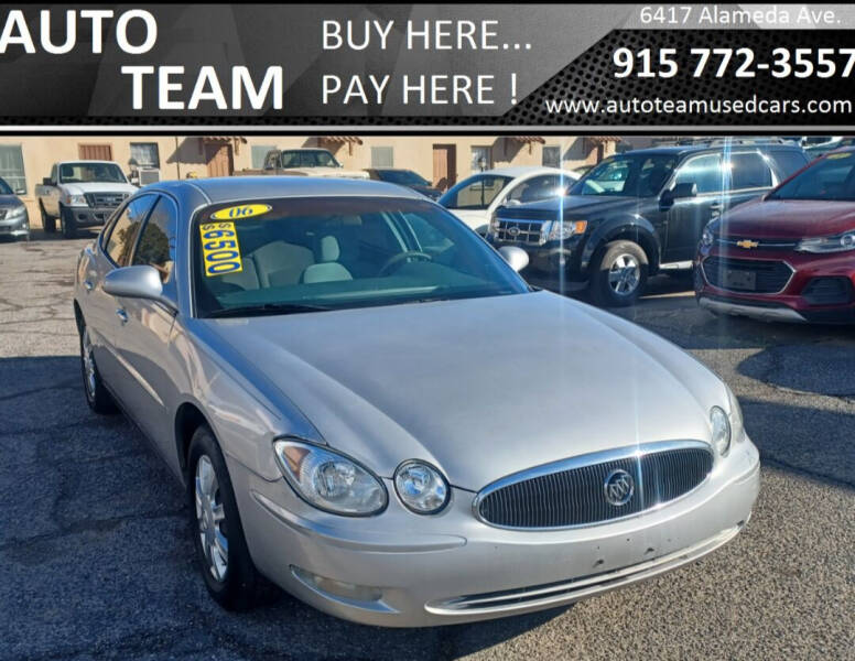 2006 Buick LaCrosse for sale at AUTO TEAM in El Paso TX