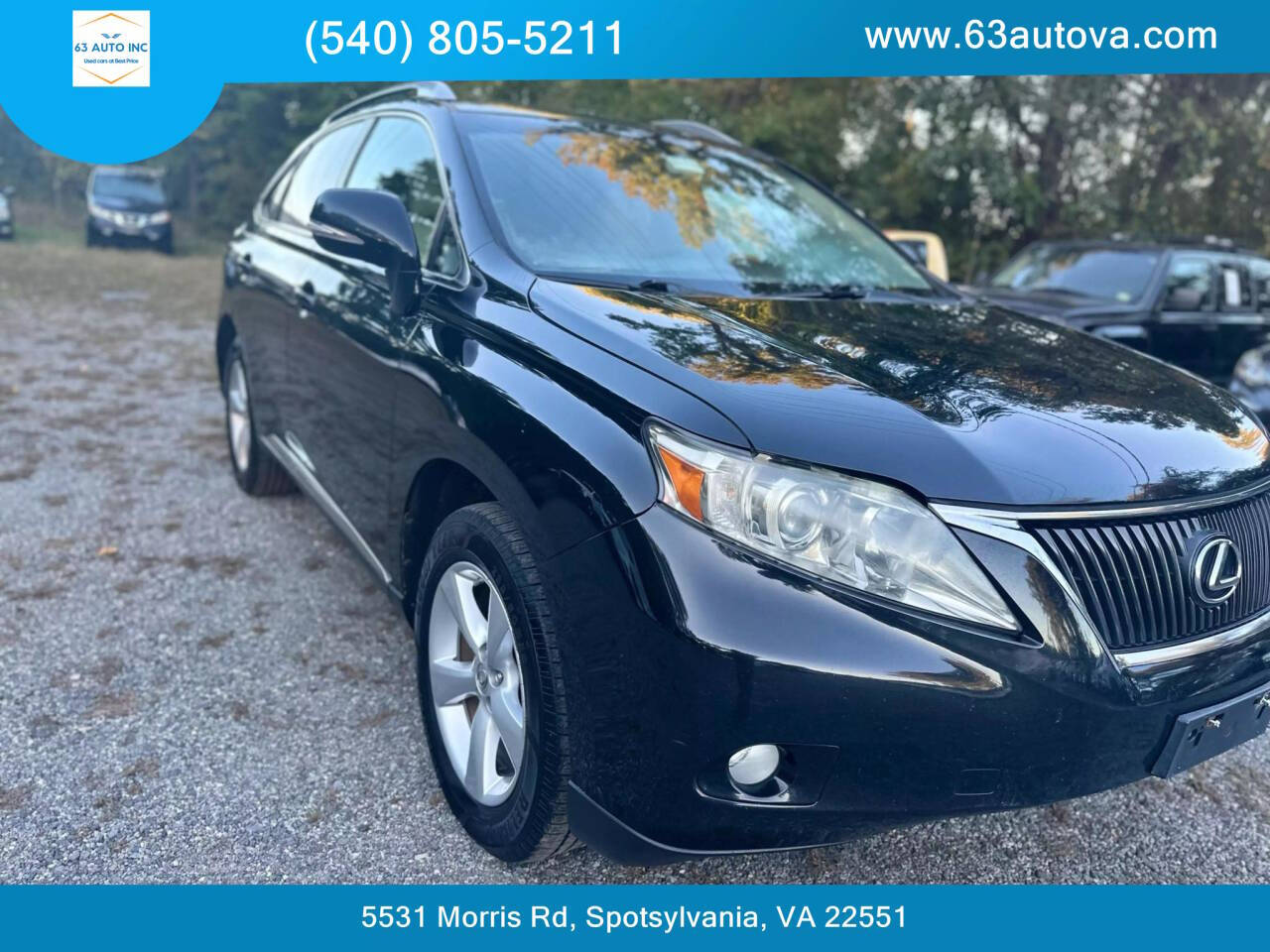 2010 Lexus RX 350 for sale at 63 Auto Inc in Spotsylvania, VA