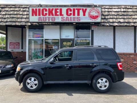 2010 Ford Escape for sale at NICKEL CITY AUTO SALES in Lockport NY