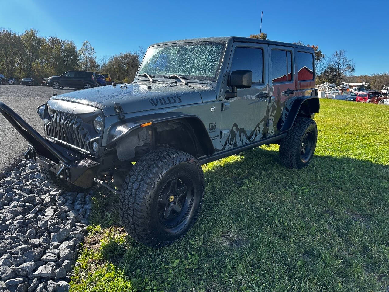 2015 Jeep Wrangler Unlimited for sale at Riverside Motors in Glenfield, NY