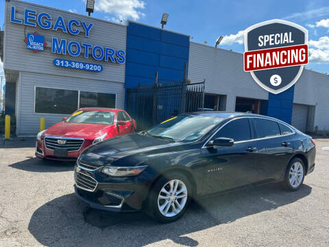 2018 Chevrolet Malibu for sale at Legacy Motors in Detroit MI