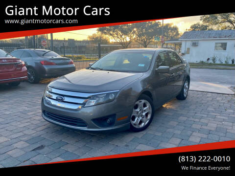 2010 Ford Fusion for sale at Giant Motor Cars in Tampa FL