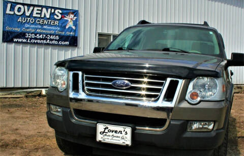 2007 Ford Explorer Sport Trac for sale at LOVEN'S AUTO CENTER in Swanville MN