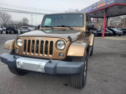 2015 Jeep Wrangler Unlimited for sale at PA Auto Mall Inc in Bensalem PA