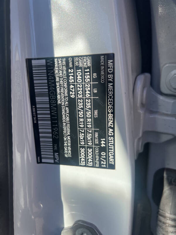 2021 Mercedes-Benz GLB GLB 250