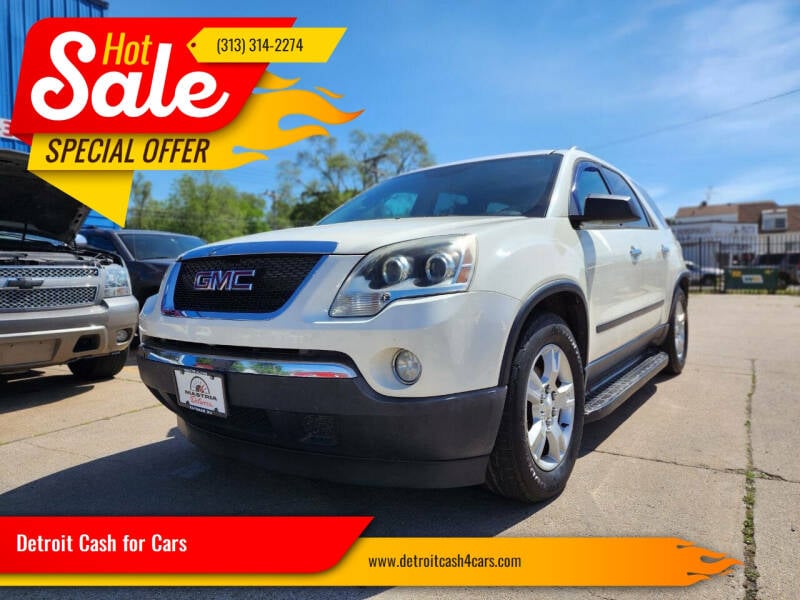 2008 GMC Acadia for sale at Detroit Cash for Cars in Warren MI