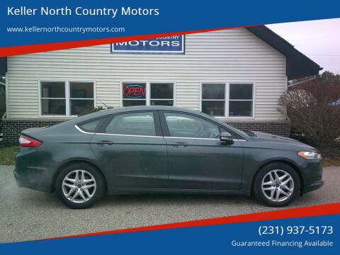 2015 Ford Fusion for sale at Keller North Country Motors in Howard City MI