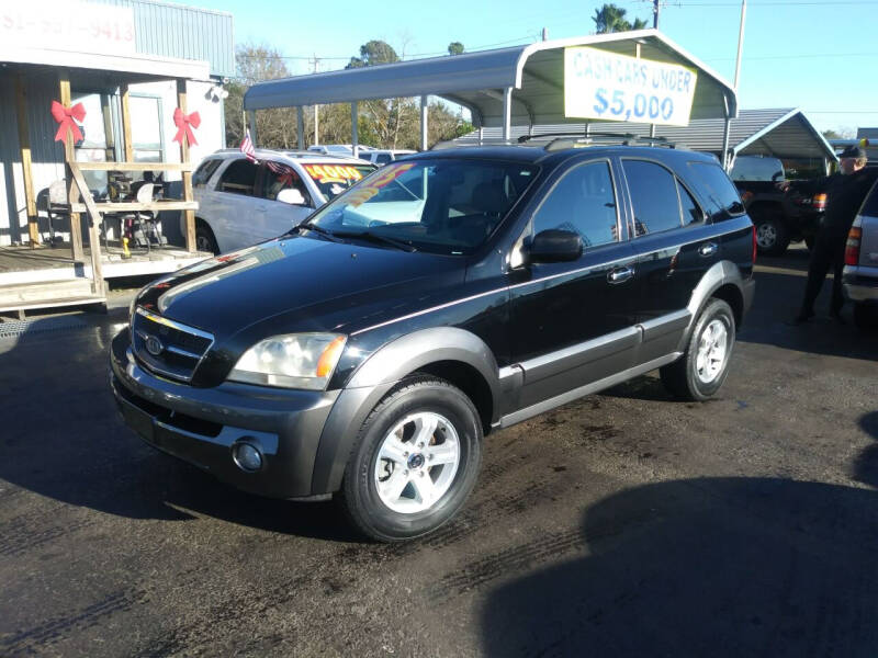 2005 Kia Sorento for sale at Texas 1 Auto Finance in Kemah TX