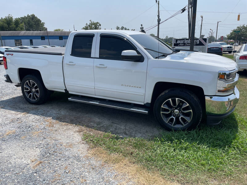 2017 Chevrolet Silverado 1500 for sale at LAURINBURG AUTO SALES in Laurinburg NC