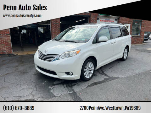 2015 Toyota Sienna for sale at Penn Auto Sales in West Lawn PA