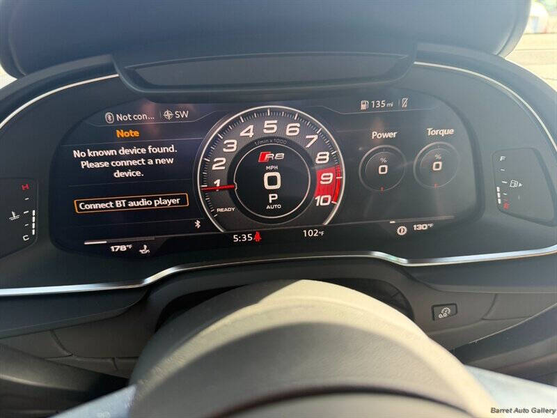 2023 Audi R8 5.2 V10 performance