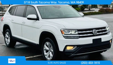 2018 Volkswagen Atlas V6 SEL