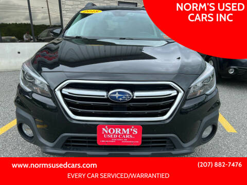 2018 Subaru Outback for sale at NORM'S USED CARS INC in Wiscasset ME