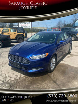 2014 Ford Fusion for sale at Sapaugh Classic Joyride in Salem MO
