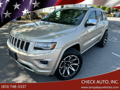 2014 Jeep Grand Cherokee for sale at CHECK AUTO, INC. in Tampa FL