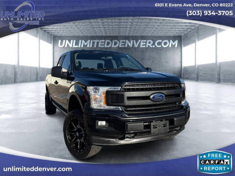 2018 Ford F-150 for sale at Unlimited Auto Sales in Denver CO