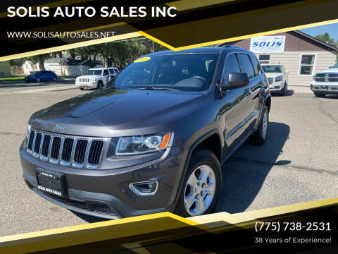 2015 Jeep Grand Cherokee for sale at SOLIS AUTO SALES INC in Elko NV